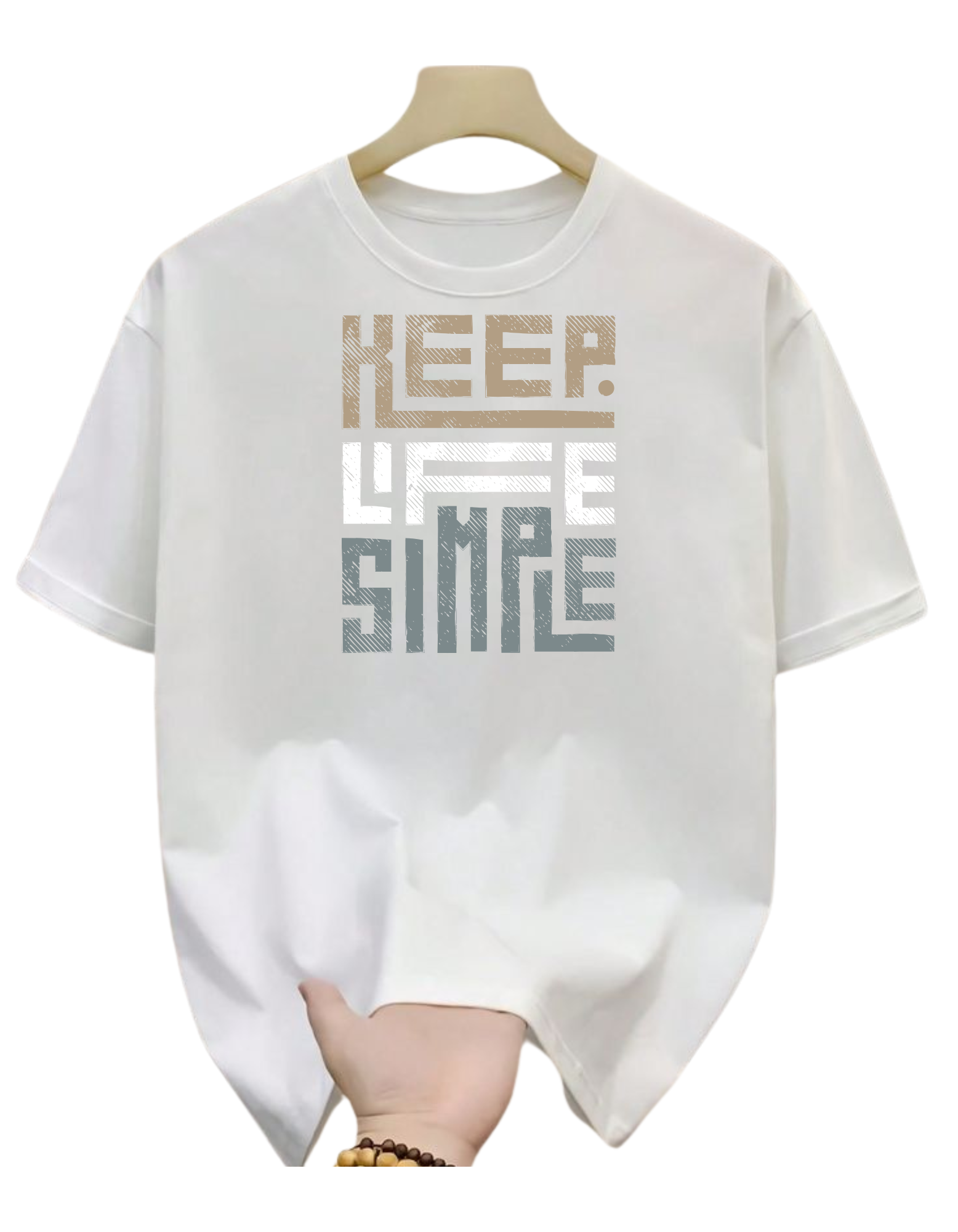 Drop Shoulder T-Shirt Men's Oversized Black Drop Shoulder T-Shirt