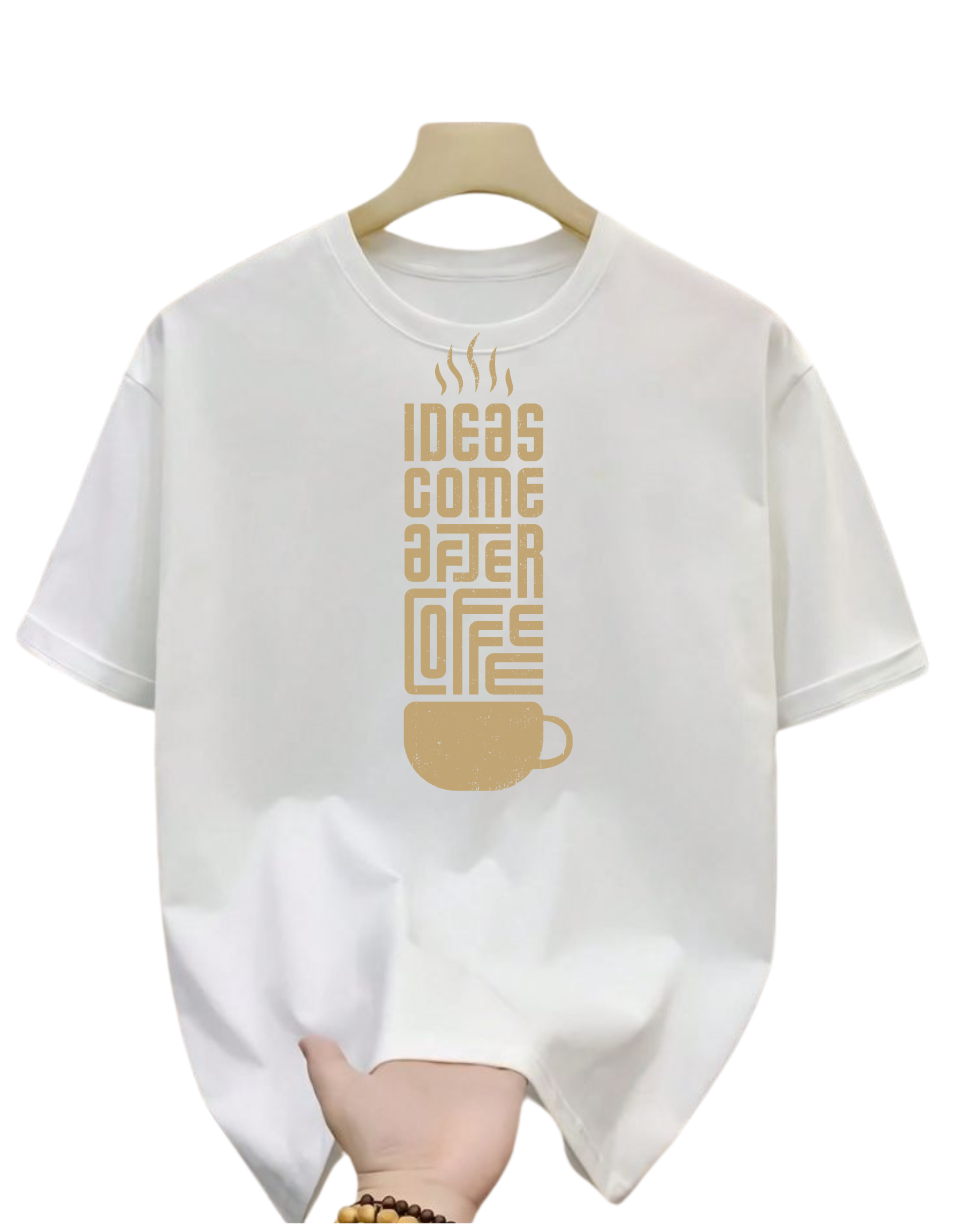 Drop Shoulder T-Shirt Men's Oversized Black Drop Shoulder T-Shirt