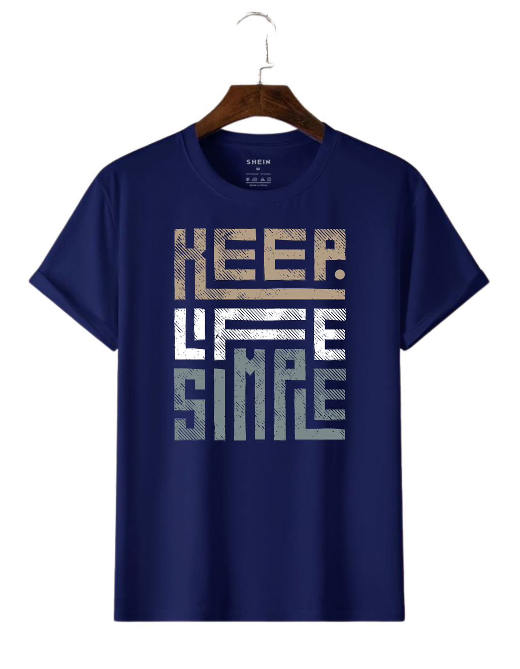 Drop Shoulder T-Shirt Men's Oversized Black Drop Shoulder T-Shirt